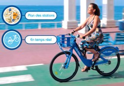 Les vélos bleus à Nice