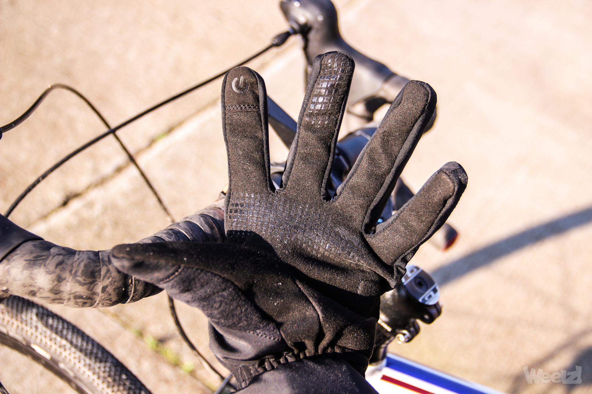 Gants chauffants Racer vélo E-glove 2