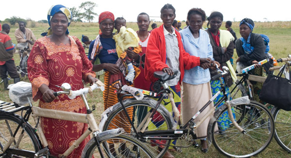 Le vélo comme outil de lutte contre la pauvreté