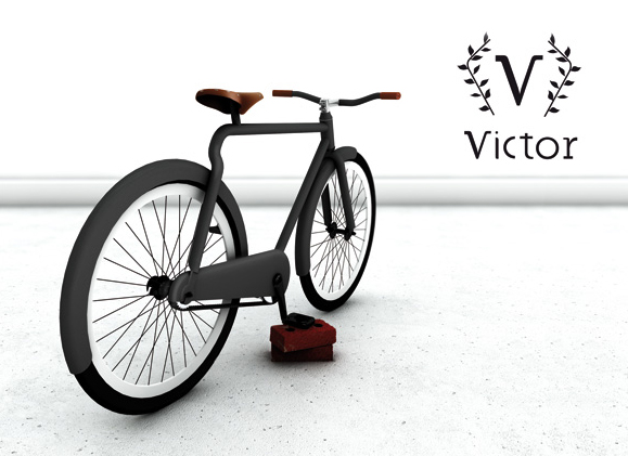 Victor, Recadrer Le Vélo