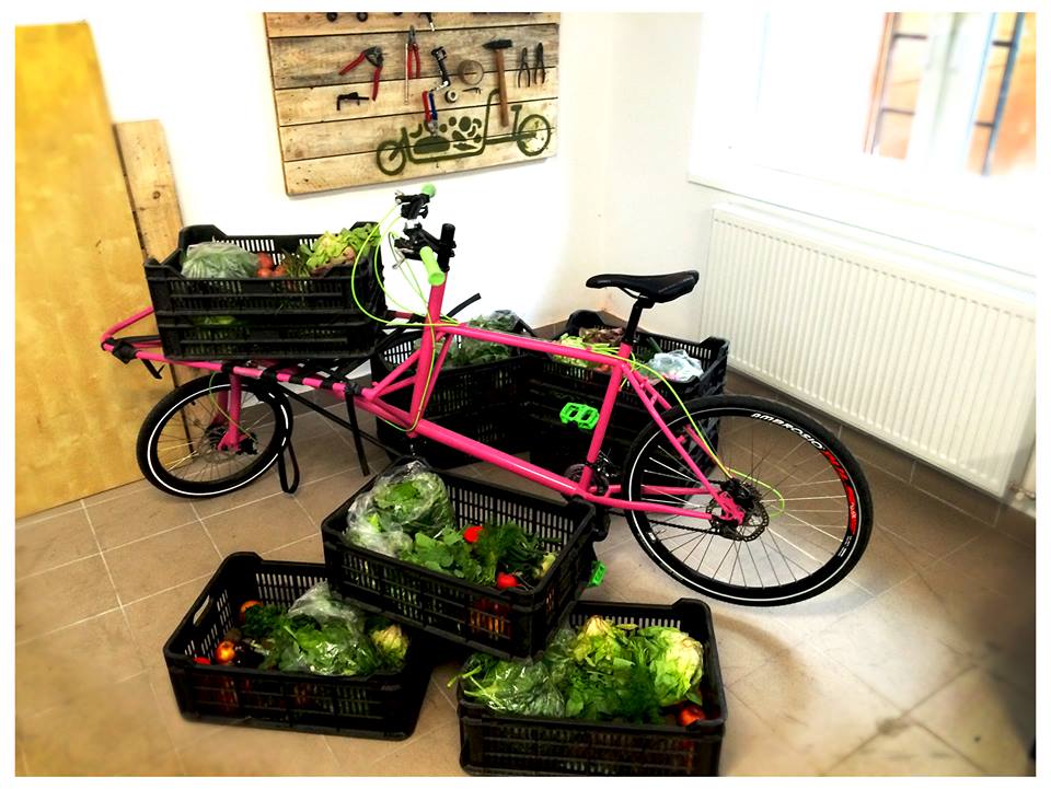 Cargonomia, un projet hongrois qui distribue de la nourriture locale et bio en vélo cargo