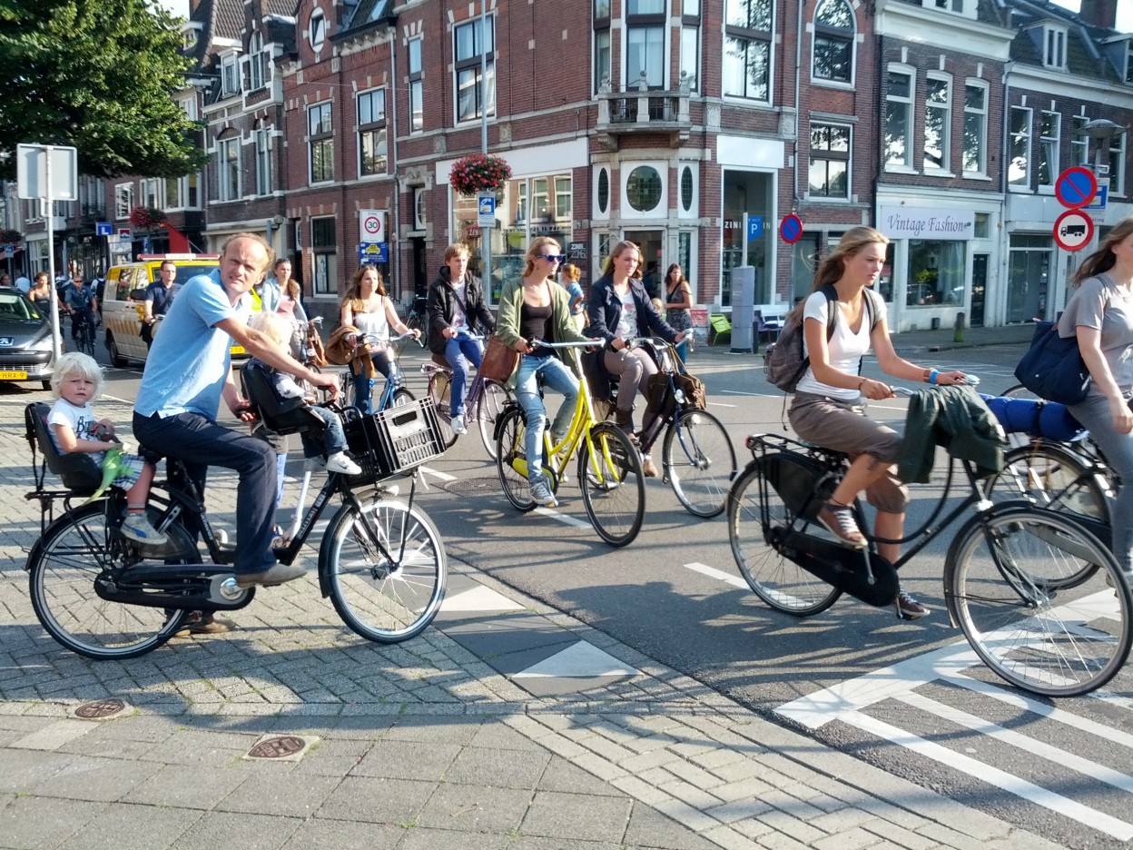 Fiets Telweek, une grande étude sur le vélo urbain à Amsterdam