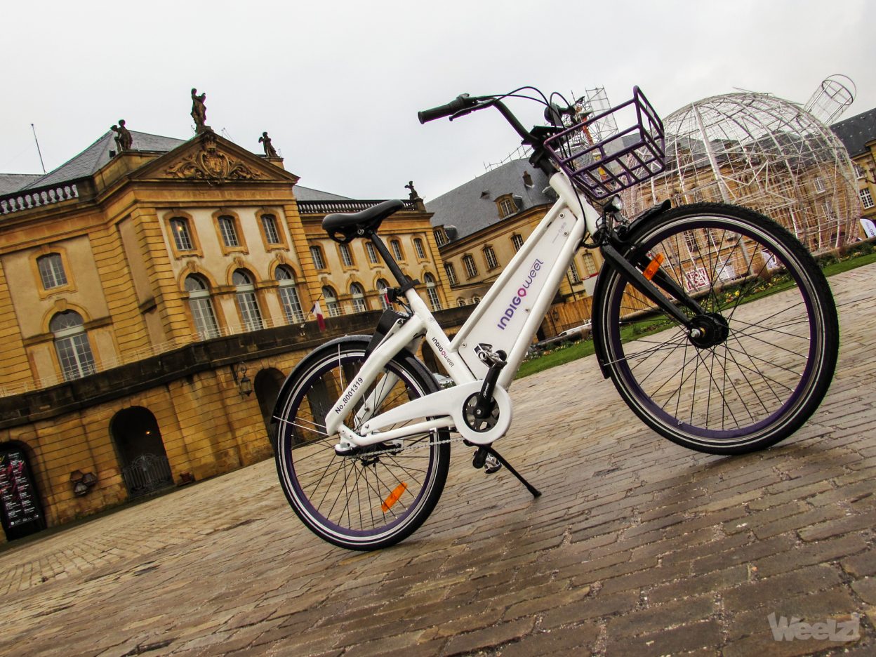 Free floating, lancement du vélo Indigo Weel à Metz