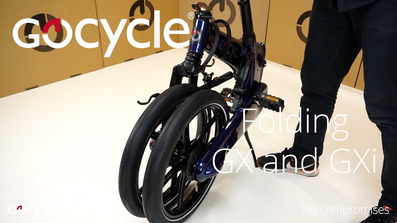 [Test] GoCycle GX, Le Vélo Pliant Anglais Design Et électrique