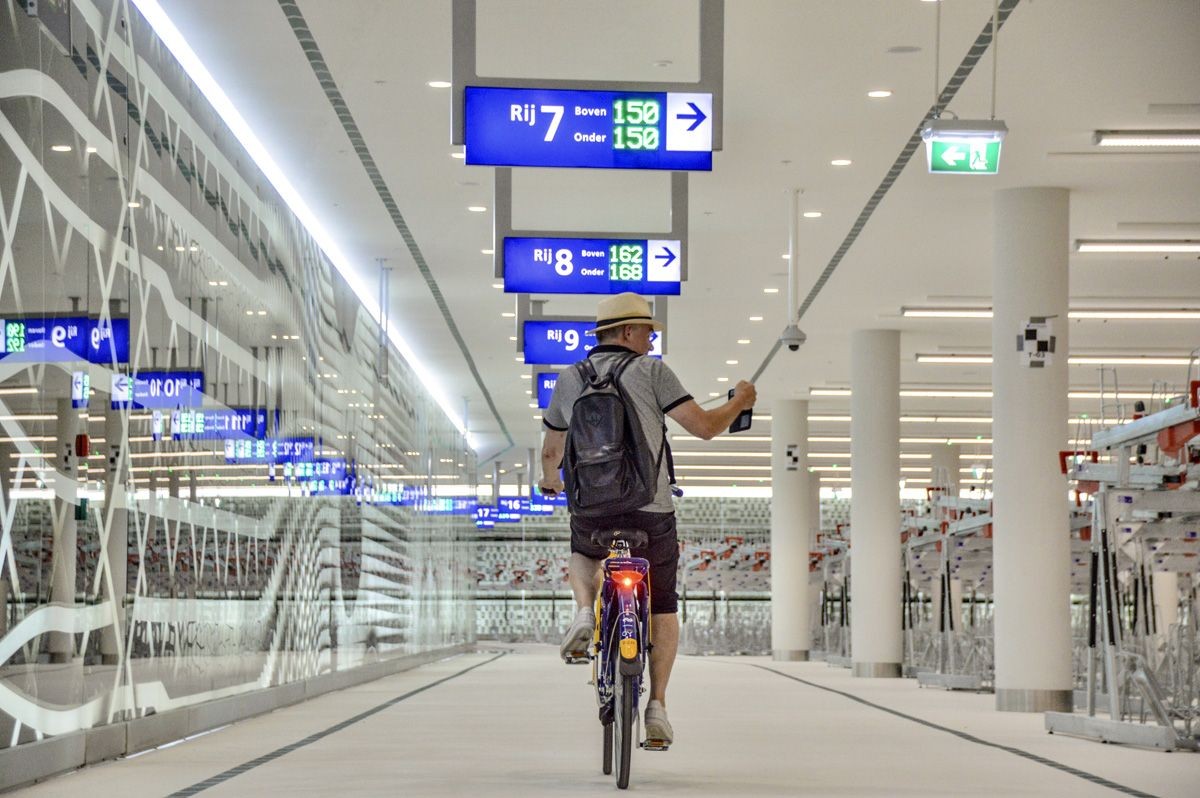 Le second plus grand parking à vélo des Pays-Bas vient d'ouvrir à La Haye