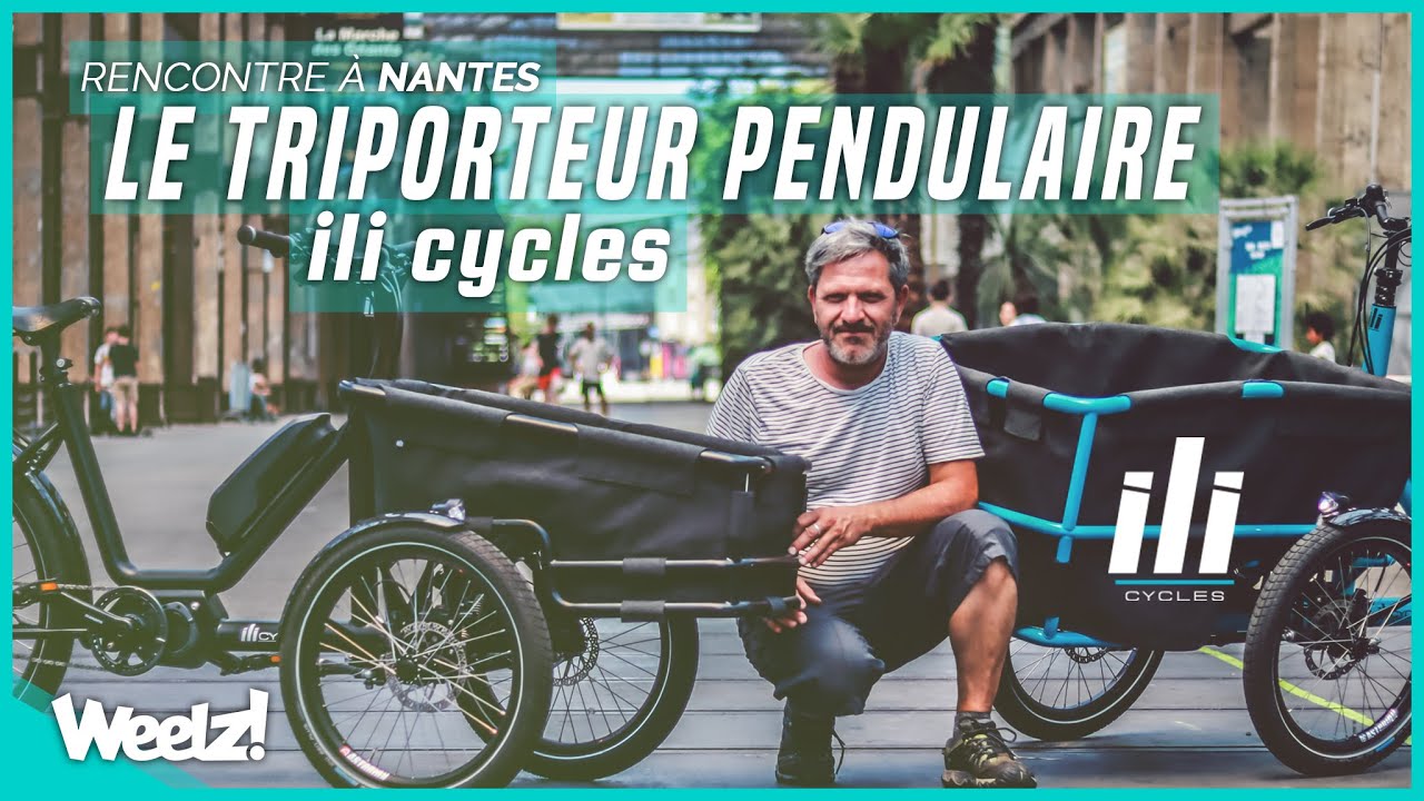 Ili Cycles, Rendez Vous à Nantes En Triporteur Pendulaire