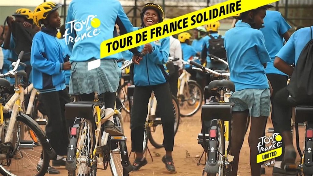 Tour de France Solidaire, des vélos pour ceux qui en ont vraiment besoin
