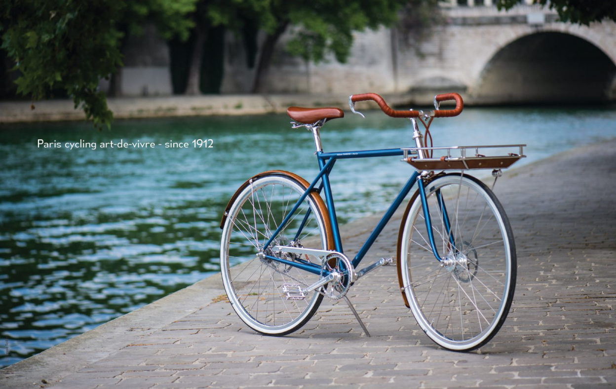 Vélo urbain, une matinée parisienne avec la gamme Maison Tamboite