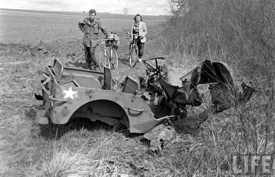 1947, itinérance vélo dans les souvenirs de guerre d’un soldat américain
