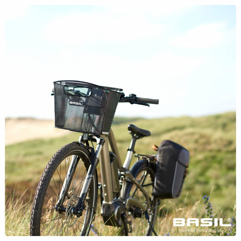 Basil Miles Bicycle Daypack 17 Liter Black Grey 8