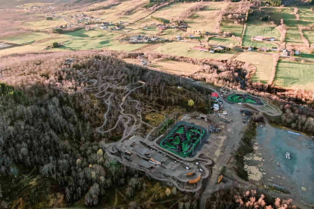 Harstad, un bike park complétement fou va bientôt ouvrir en Norvège