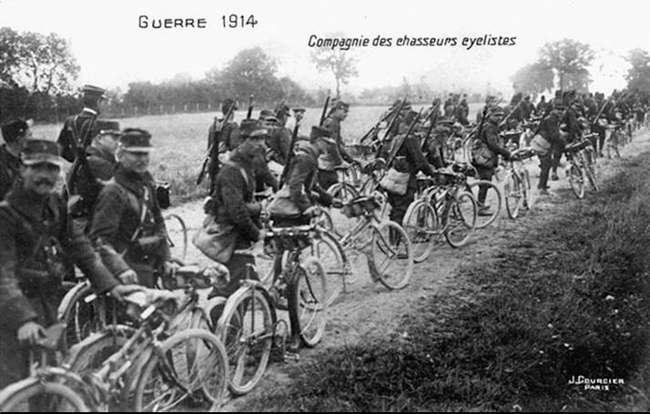 Armistice du 11 novembre – le vélo durant la première guerre mondiale